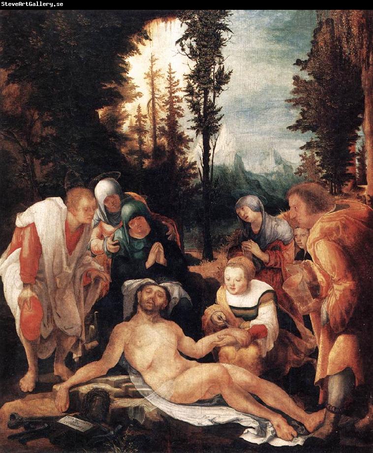 HUBER, Wolf The Lamentation of Christ sg